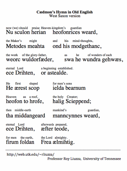 http://web.utk.edu/~rliuzza/   text with translation from Professor Roy M. Liuzza,  University of Tennessee